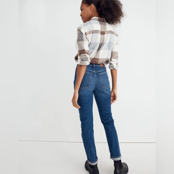 Madewell High Rise Slim Boy Jean - Picture 2 of 6